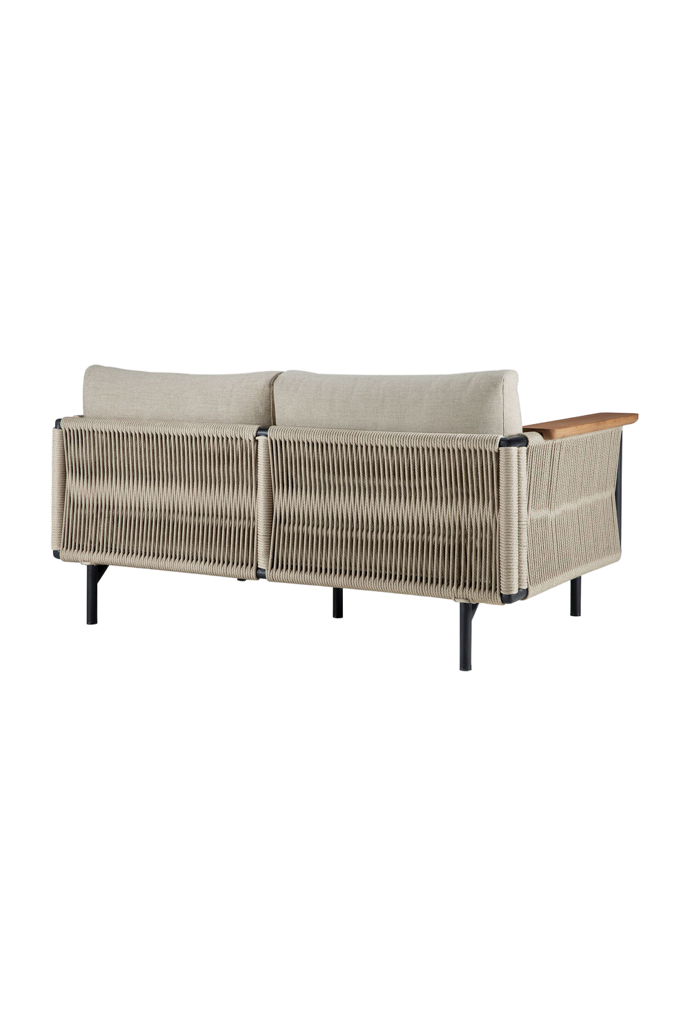 Woven Corn Arm Outdoor Sofa | Ethnicraft Corbey | Oroa.com