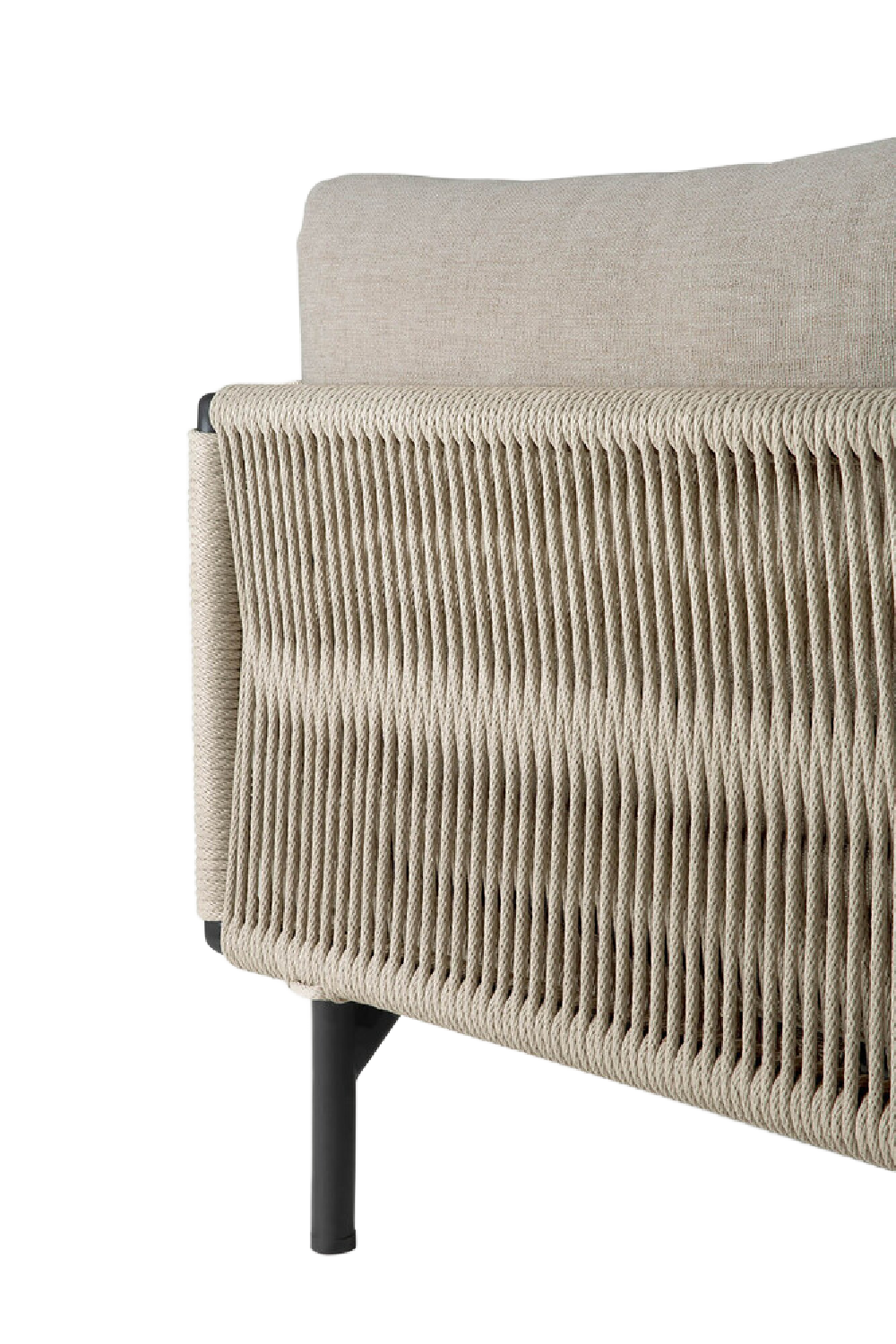 Woven Corn Arm Outdoor Sofa | Ethnicraft Corbey | Oroa.com