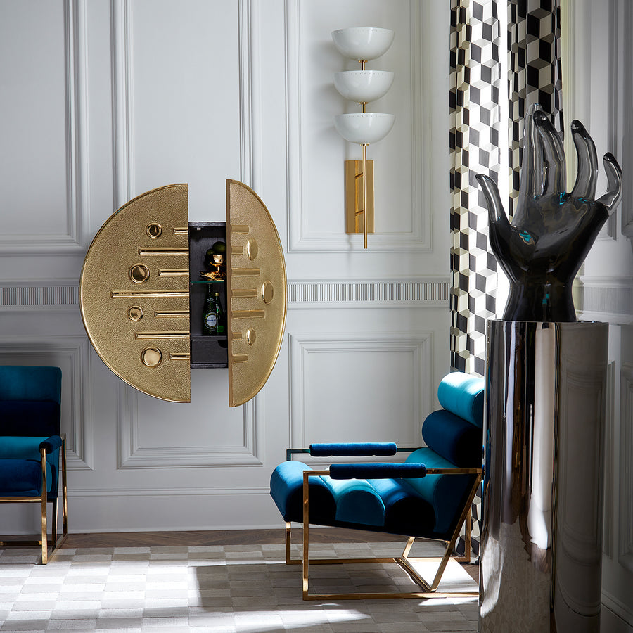 Ivory Metal Wall Lamp | Jonathan Adler Lisbon | Oroa.com