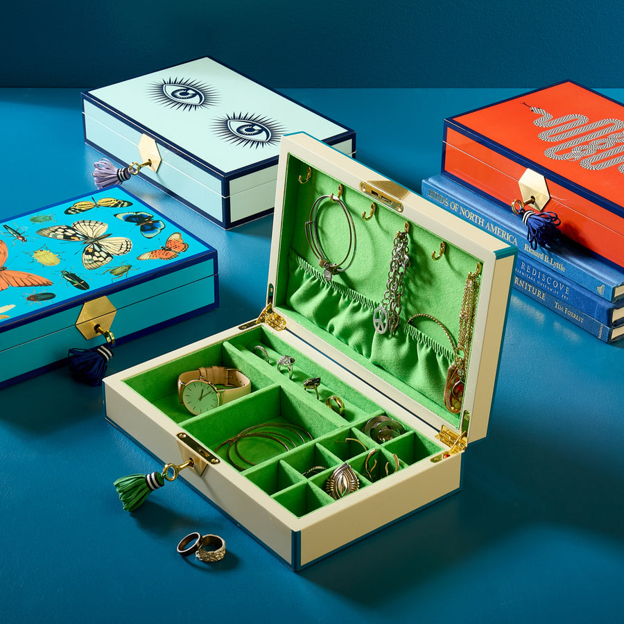 Eyes Emblazoned Jewelry Box | Jonathan Adler Le Wink | Oroa.com