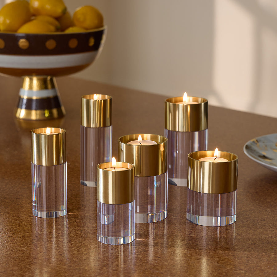 Cylindrical Candle Holder Set (6) | Jonathan Adler Jacques | Oroa.com