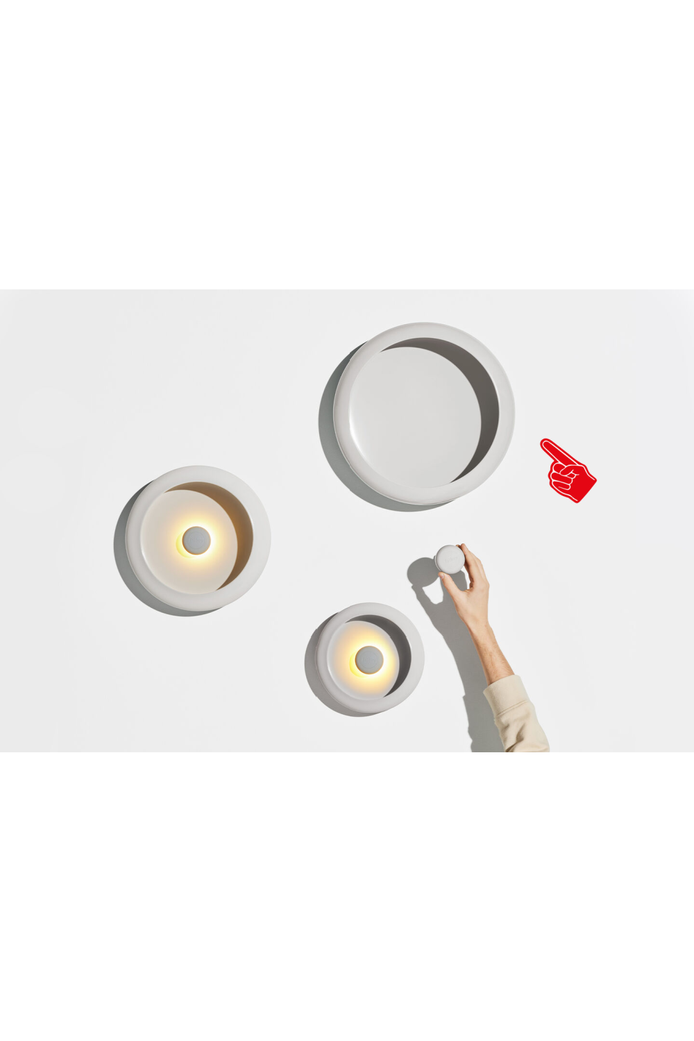 Metal Bowl Outdoor Wall Lamp L | Fatboy Oloha | OROA.com