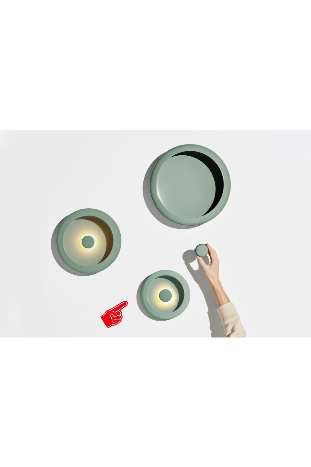 Metal Bowl Outdoor Wall Lamp S | Fatboy Oloha | OROA.com