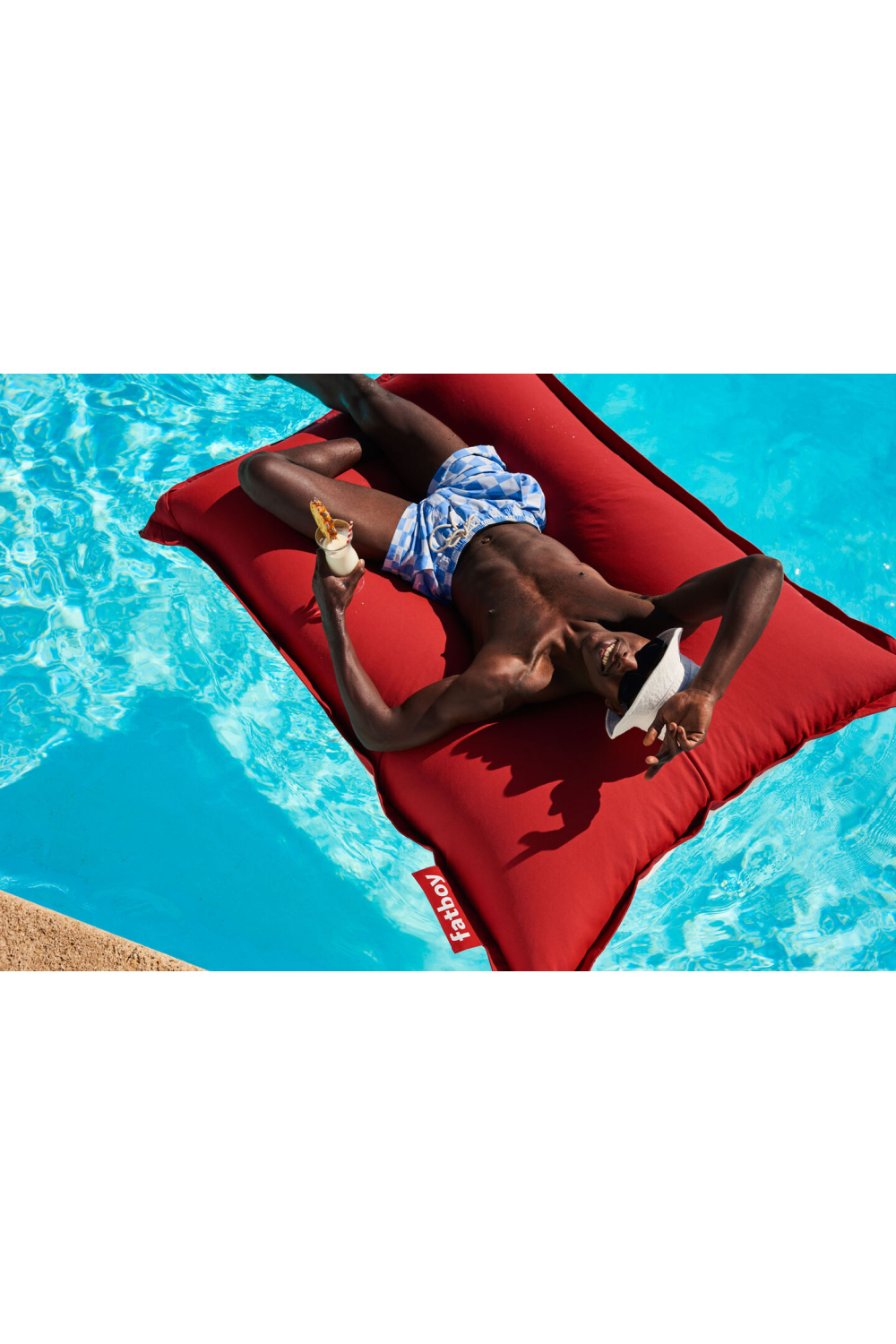 Olefin Fabric Water Lounger | Fatboy Floatzac | OROA.com