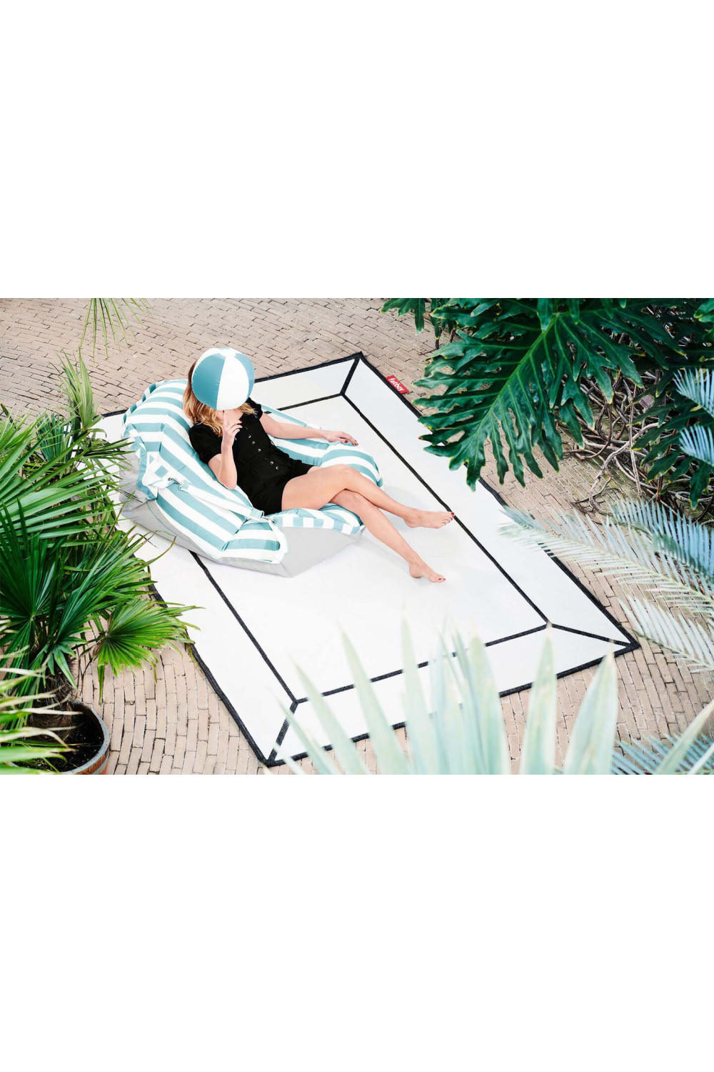 Olefin Fabric Water Lounger | Fatboy Floatzac | OROA.com