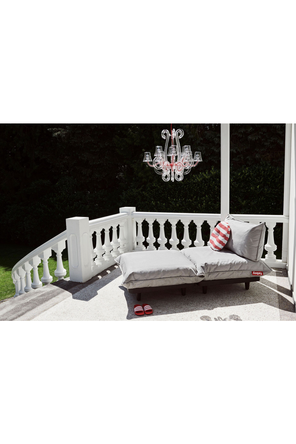 Cushioned Outdoor Daybed | Fatboy Paletti | OROA.com