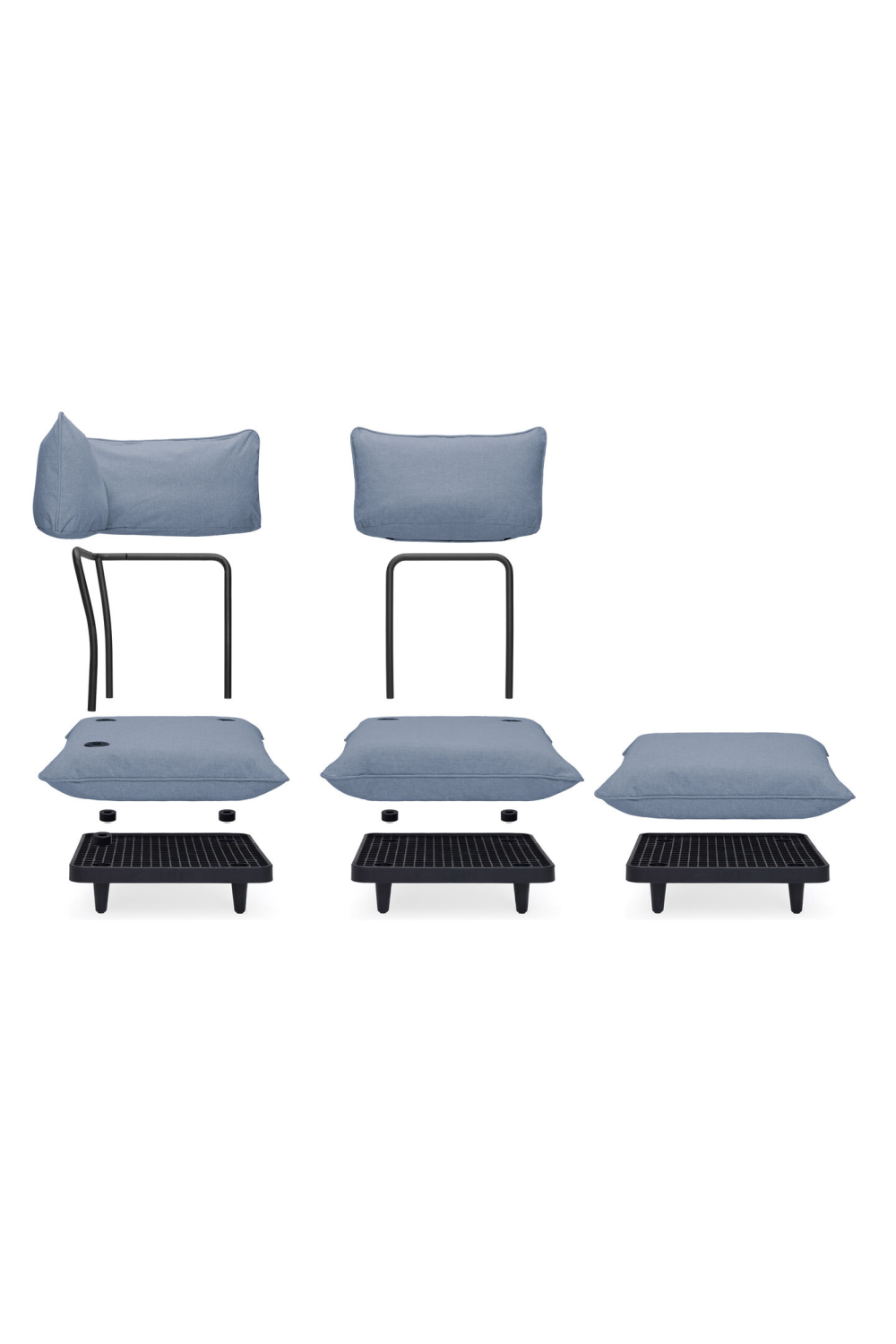 Cushioned Outdoor Daybed | Fatboy Paletti | OROA.com