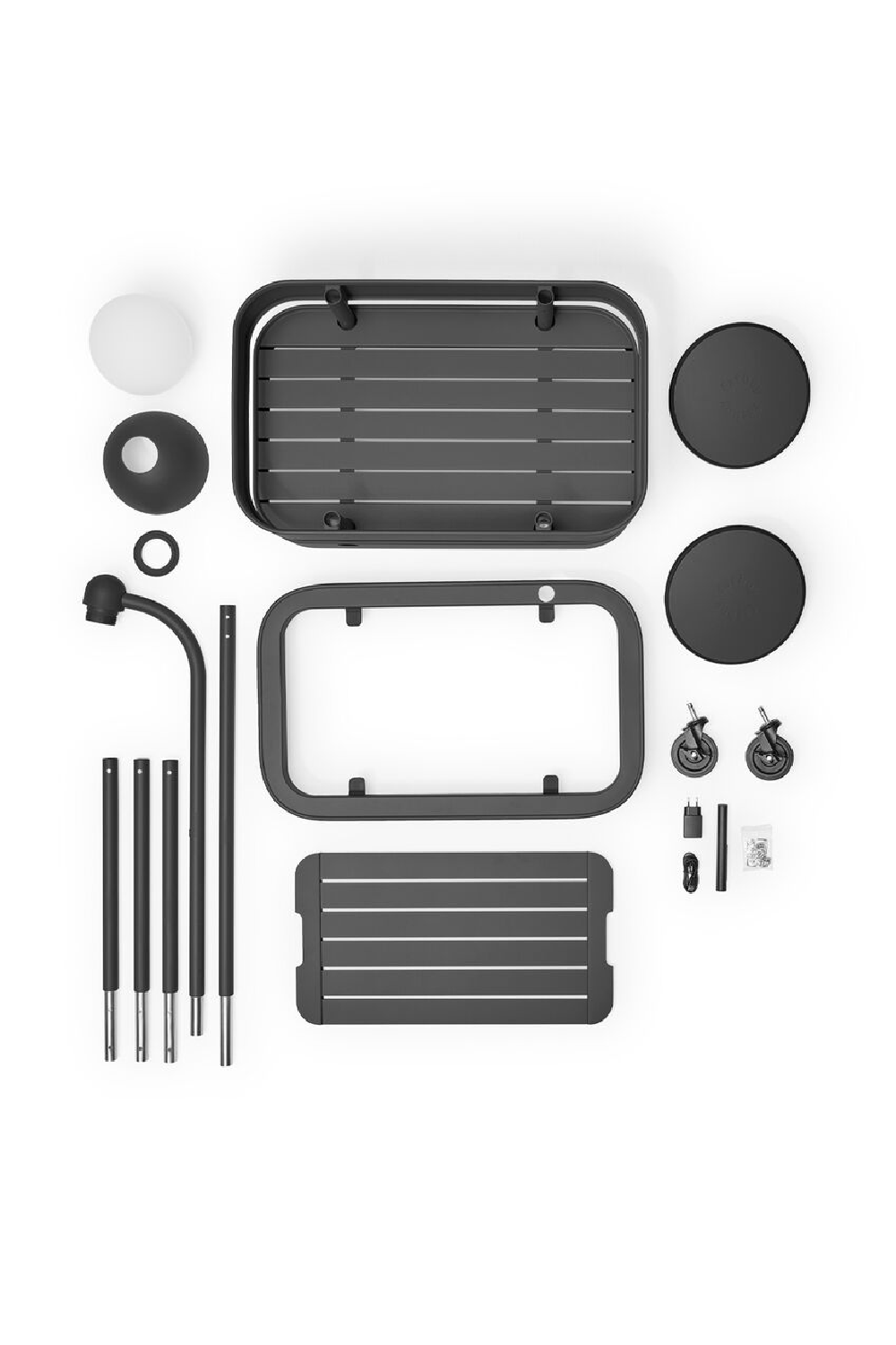 Outdoor Lighted Bar Cart | Fatboy Jolly Trolley | OROA.com