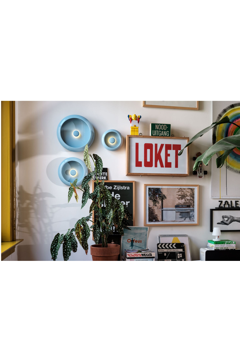 Metal Bowl Outdoor Wall Lamp L | Fatboy Oloha | OROA.com