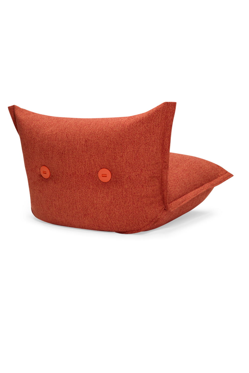 Back-Buttoned Modern Easy Chair | Fatboy The BonBaron Mingle | OROA.com