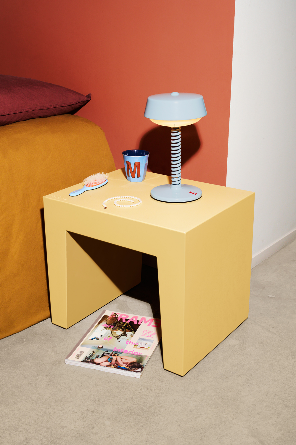 Minimalist Outdoor Stool | Fatboy Concrete | OROA.com