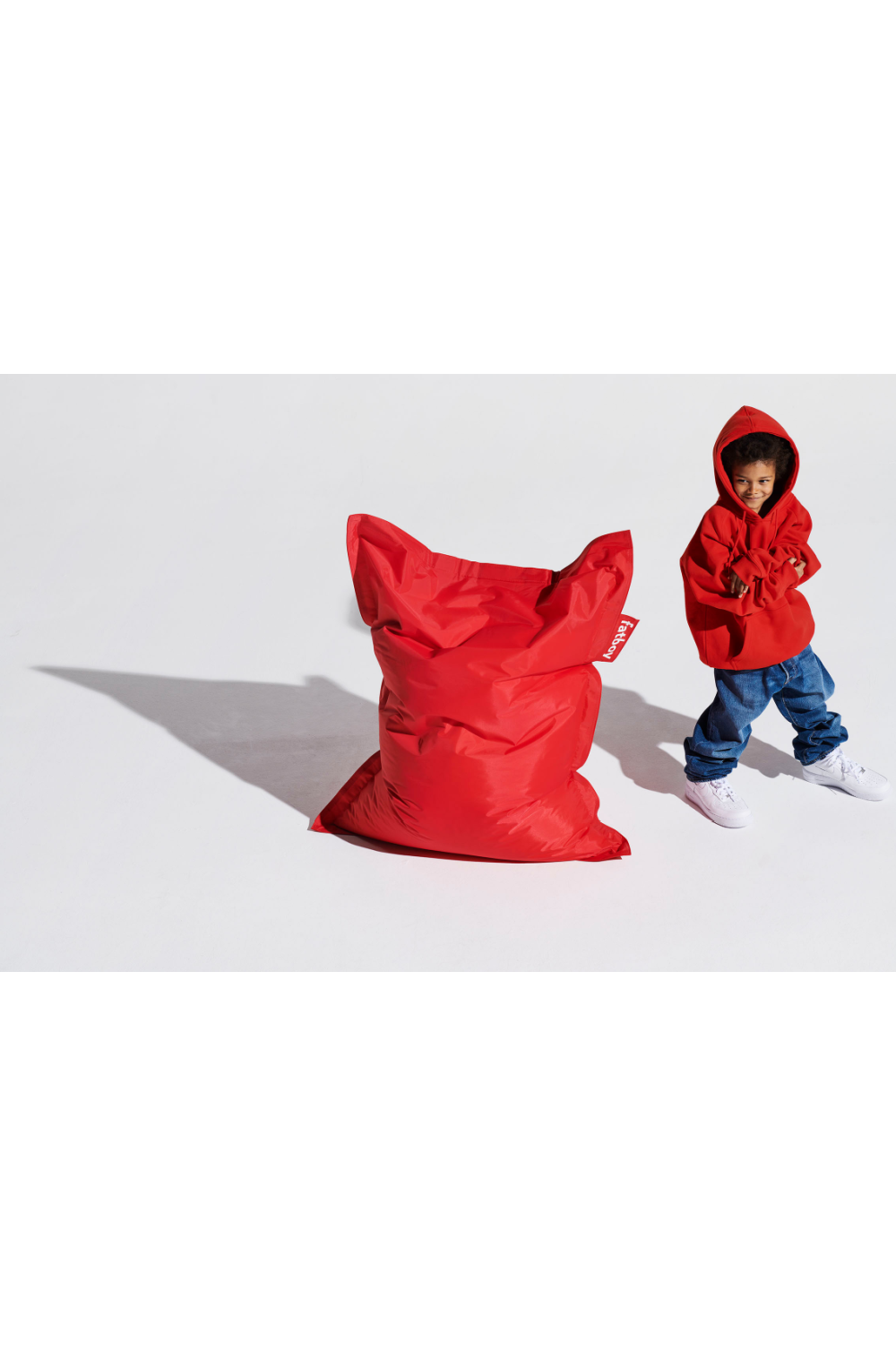 Nylon Lounge Bean Bag | Fatboy Junior | OROA.com