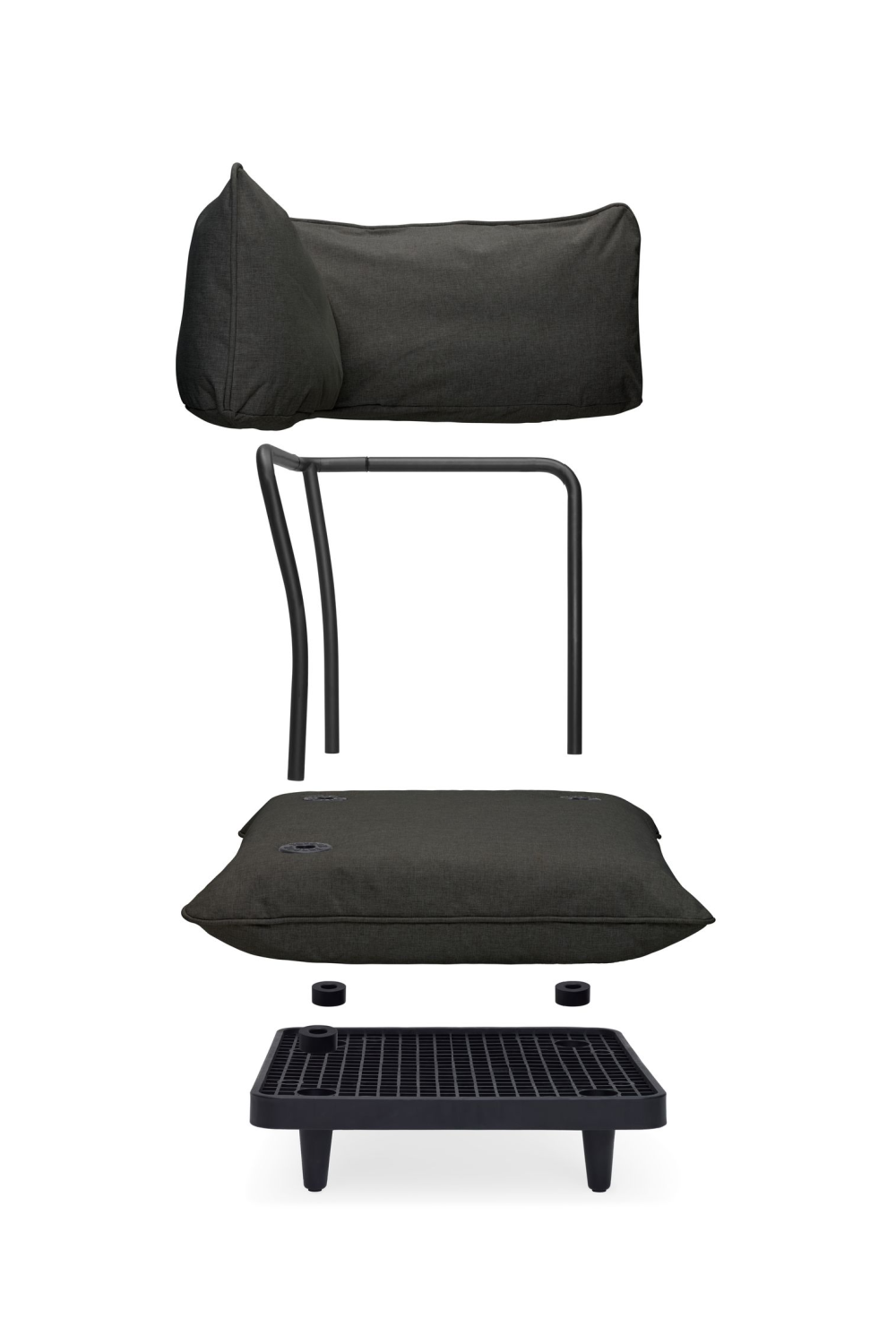 Minimalist Outdoor Corner Seat | Fatboy Paletti | OROA.com