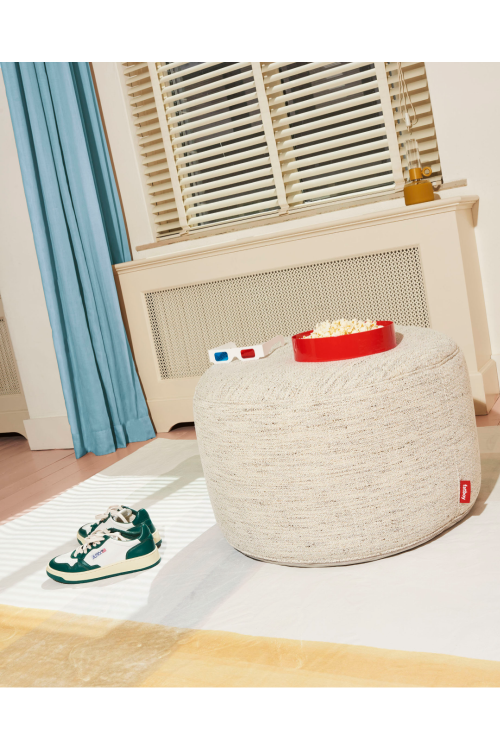 Fabric Upholstered Ottoman L | Fatboy Point Mingle | OROA.com