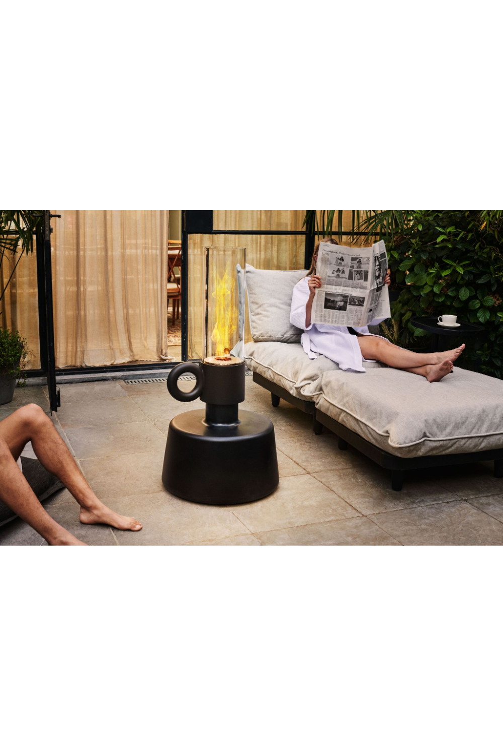 Modern Minimalist Outdoor Seat | Fatboy Paletti | OROA.com