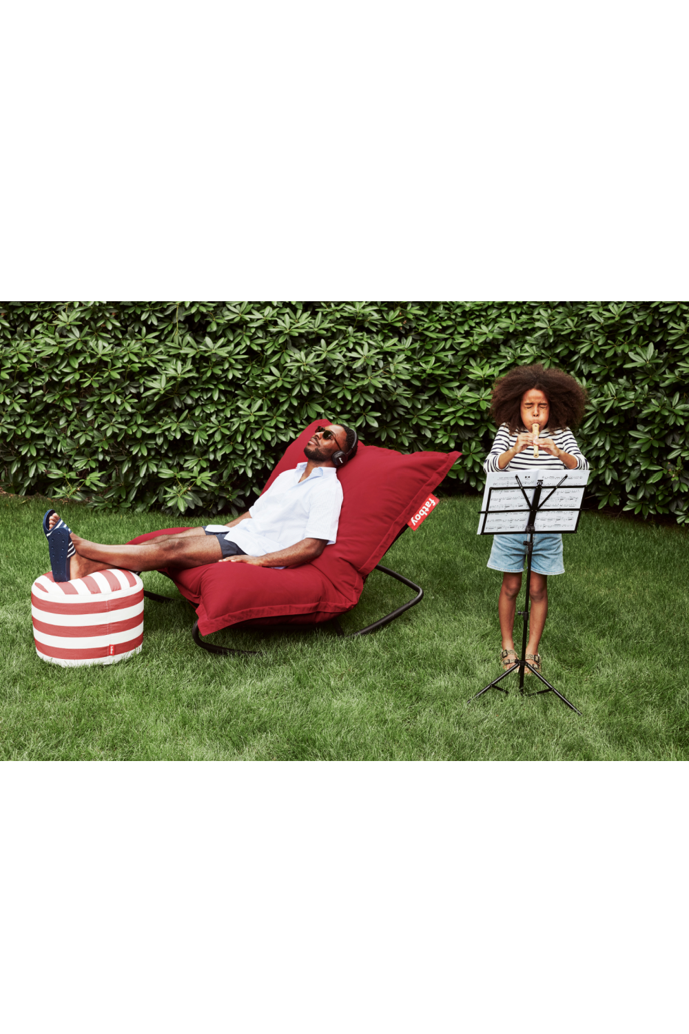 Metal Rocking Chair | Fatboy Rock 'n Roll | OROA.com