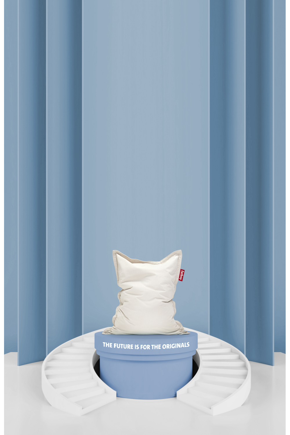 Ribbed Woven Bean Bag | Fatboy Original | OROA.com