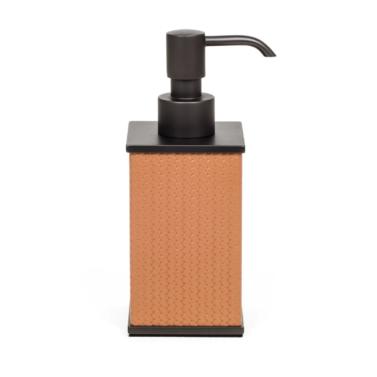 Square Leather Soap Dispenser | Pinetti Olimpia | OROA.com