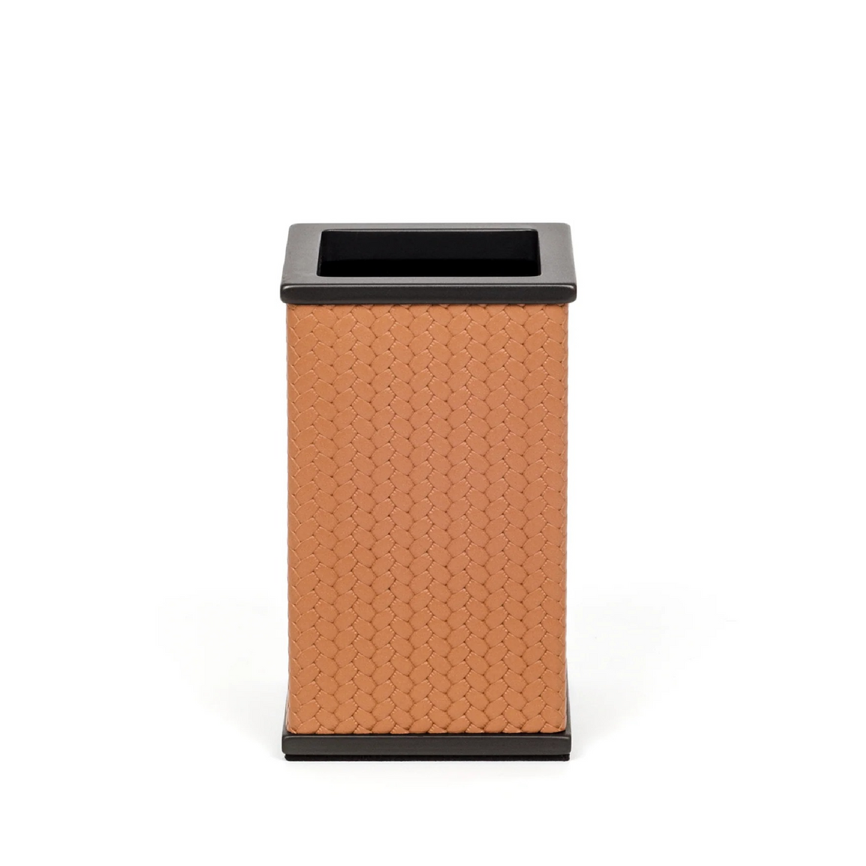 Square Leather Toothbrush Holder | Pinetti Olimpia | OROA.com