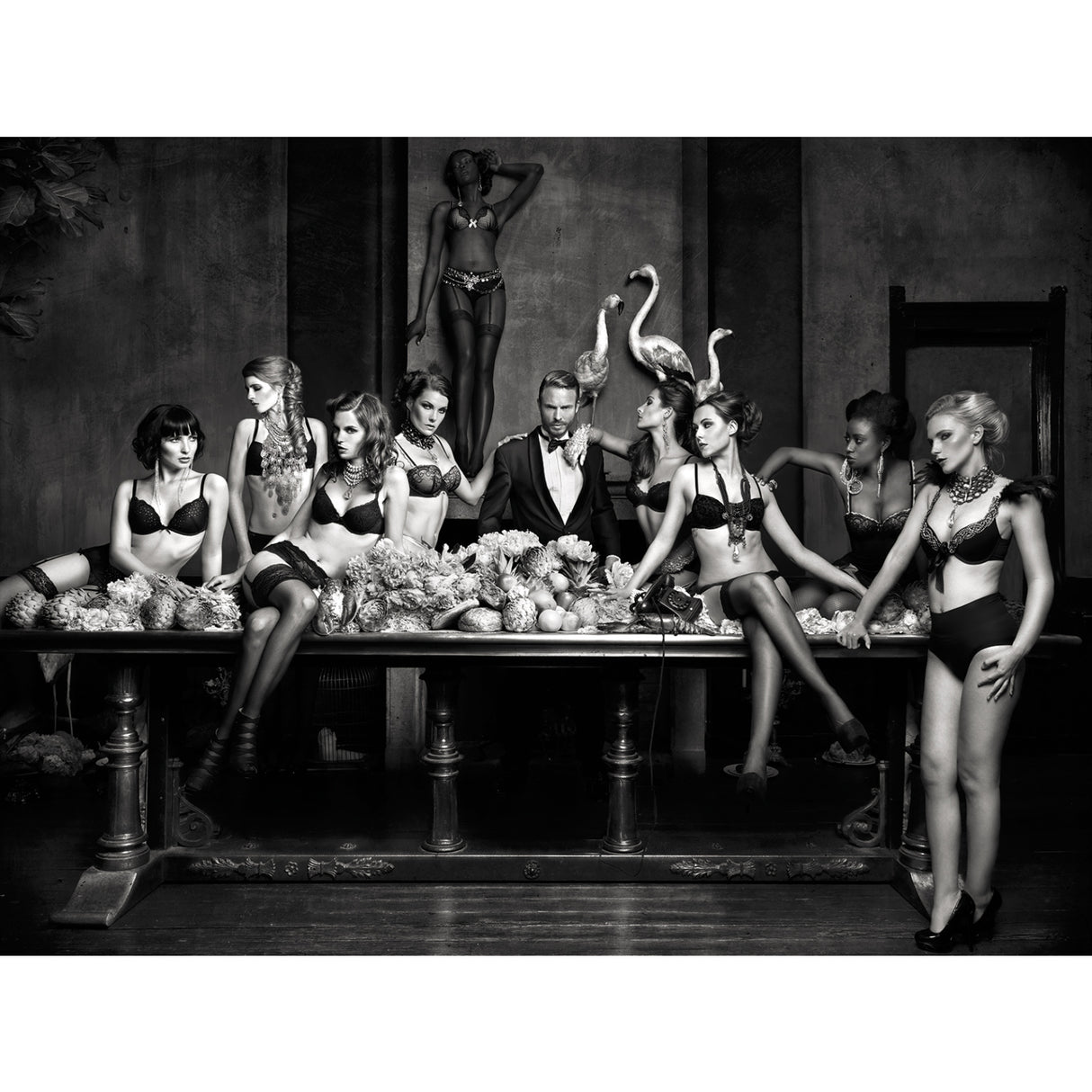 Monochromatic Man & Women Photographic Art | Oroa.com