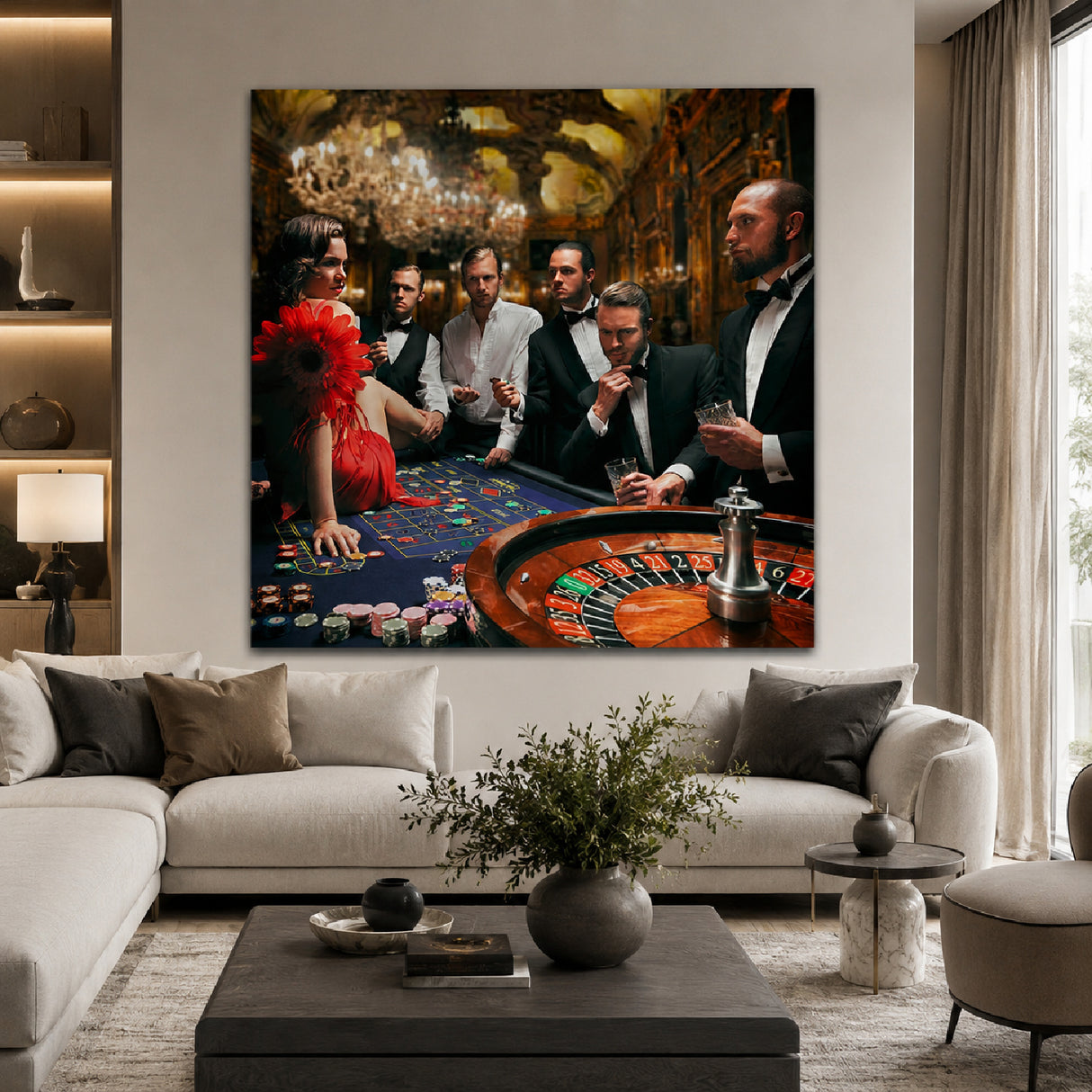 Roulette Match Photographic Art | Oroa.com