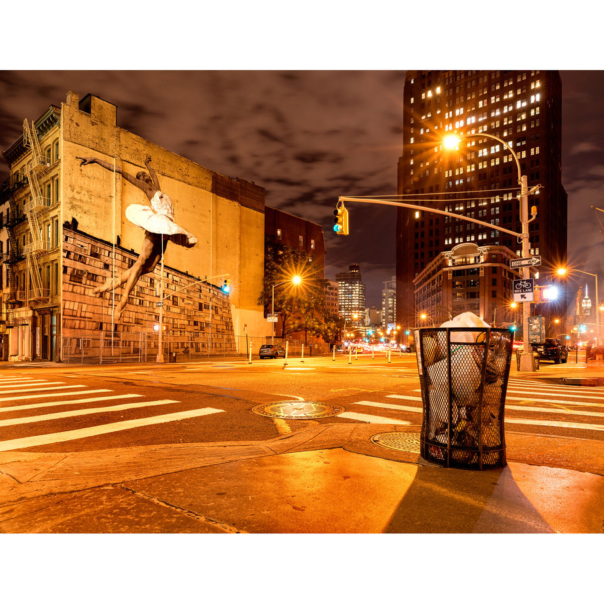 Ballet In City Photographic Art | Oroa.com