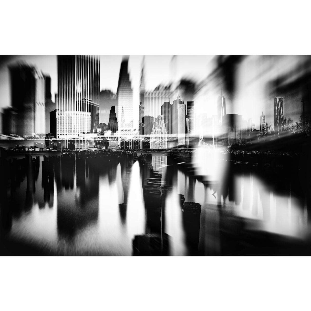 Black & White Buildings Photographic Art | Oroa.com