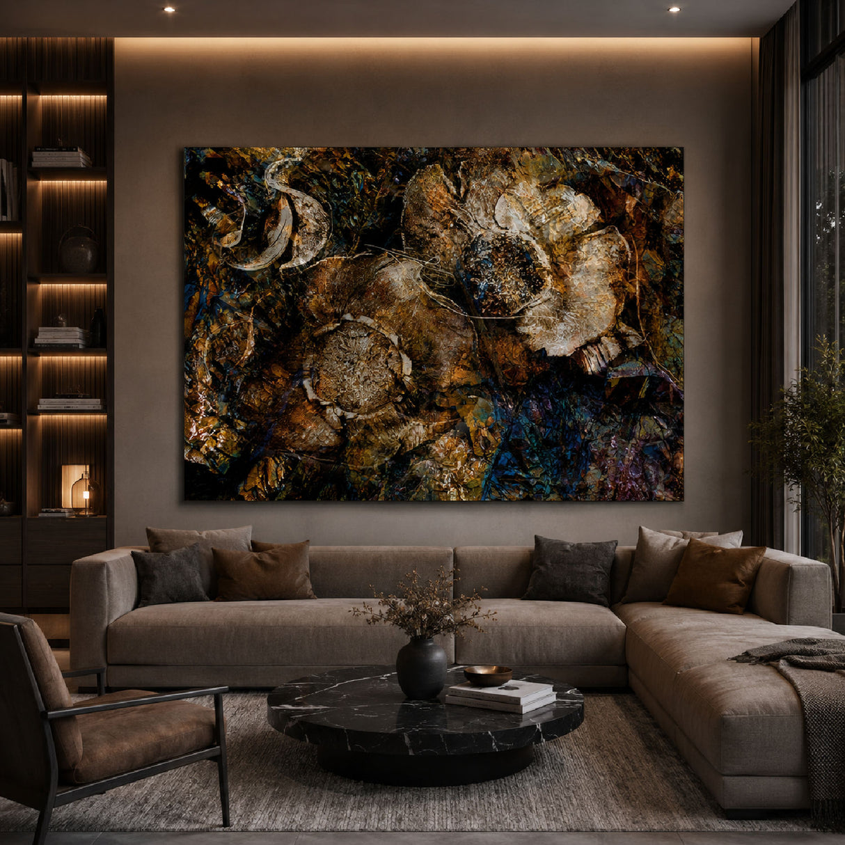Brown Leaves Photographic Art | Oroa.com