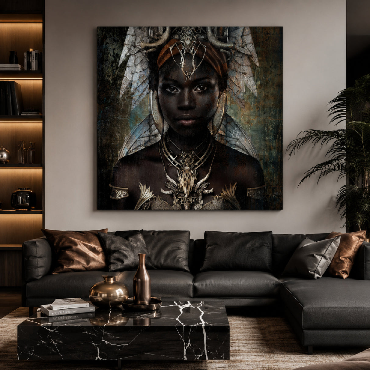 Tribal Woman Photographic Art | Oroa.com