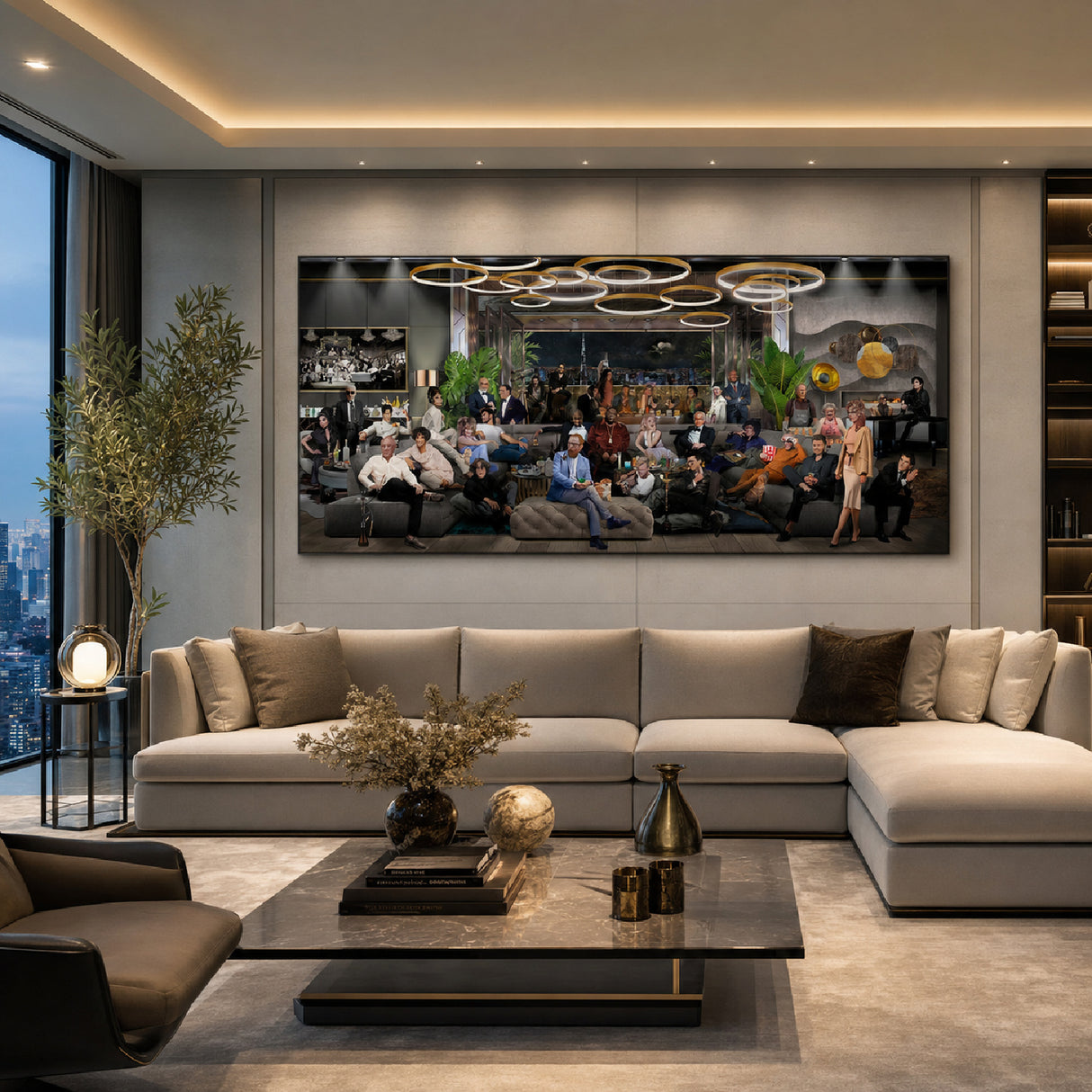 Legendary People Lounging Photographic Art | Oroa.com