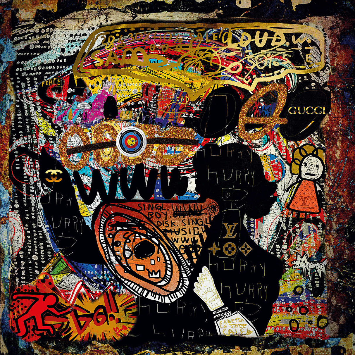 Pop Art Graffiti Photographic Art | Oroa.com