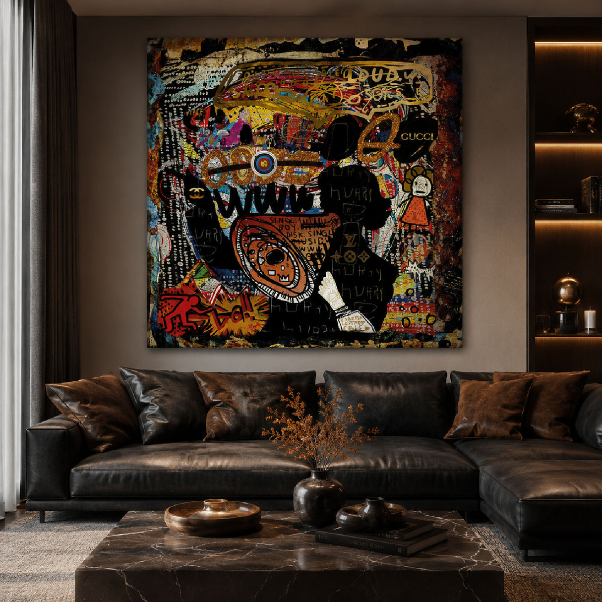Pop Art Graffiti Photographic Art | Oroa.com