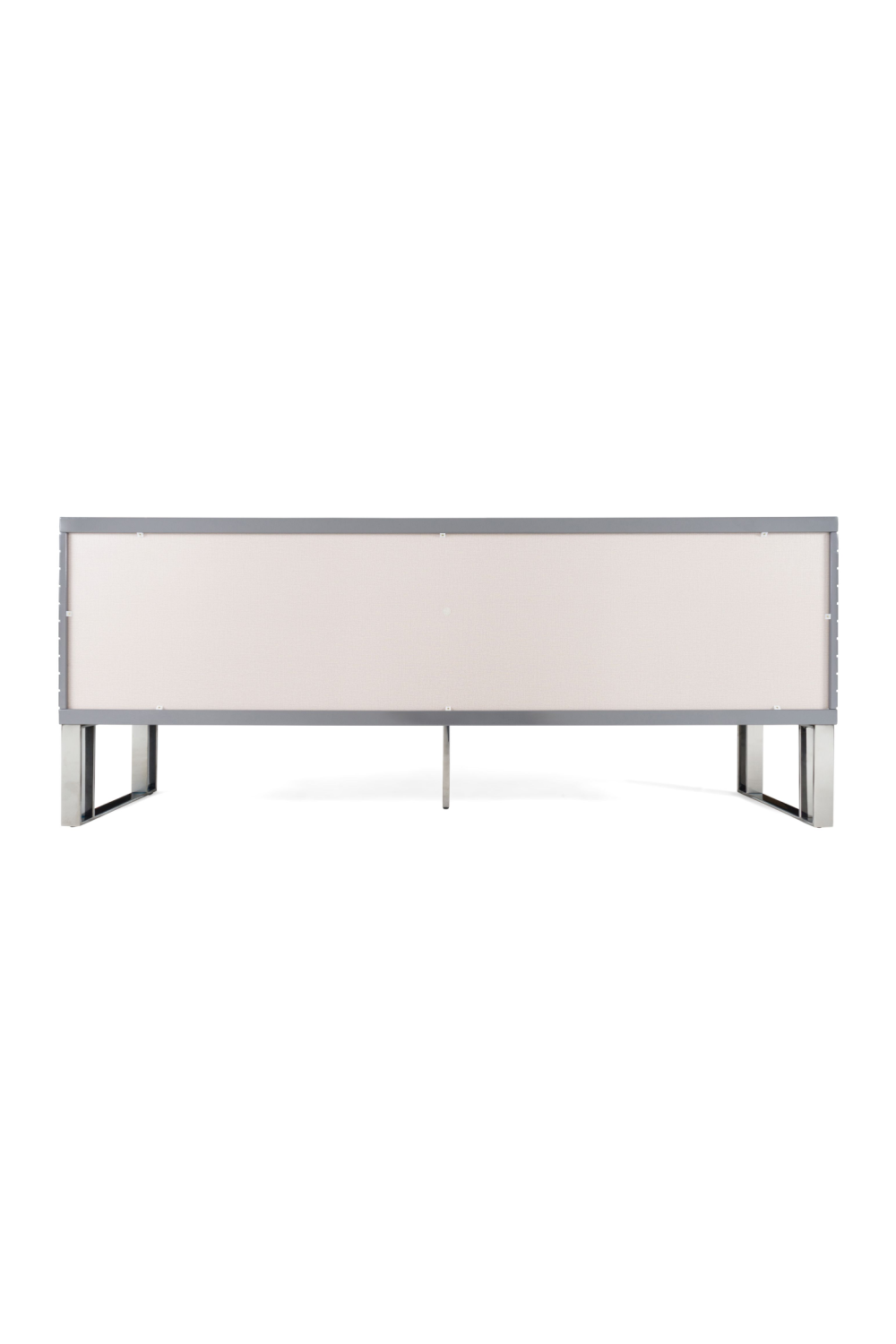 Gray Slatted 4-Foor Sideboard | OROA Modern Splendor | Oroa.com