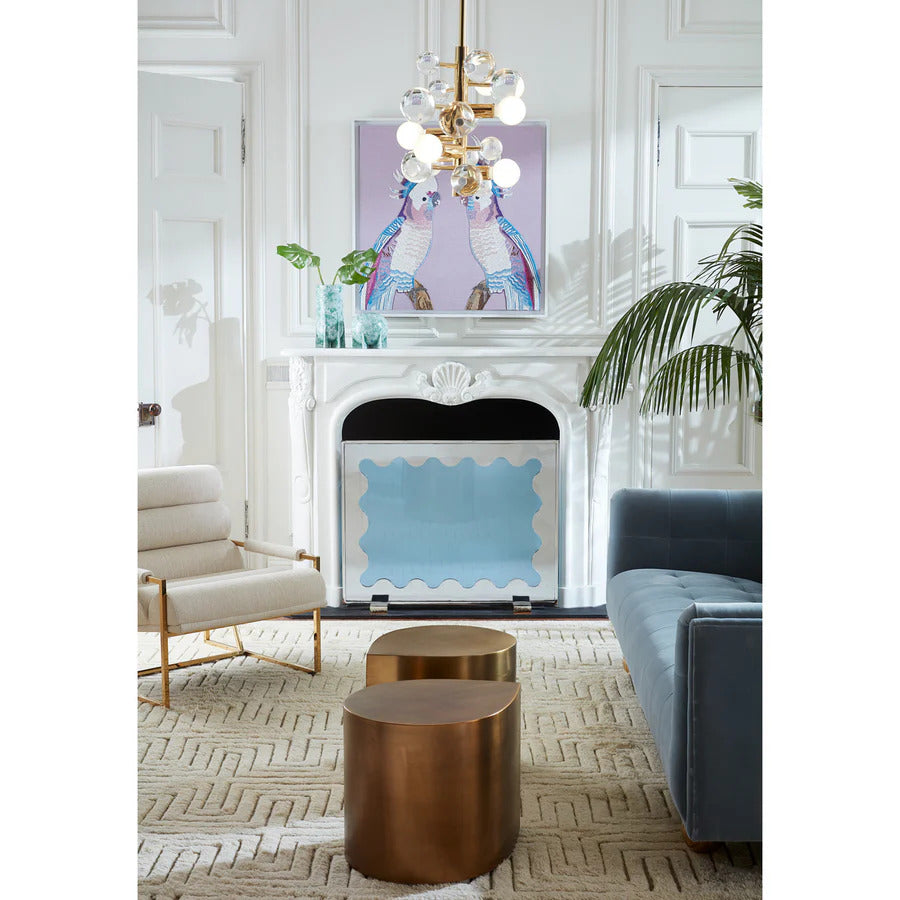 Clear Orbs Five-Light Chandelier | Jonathan Adler Globo | Oroa.com