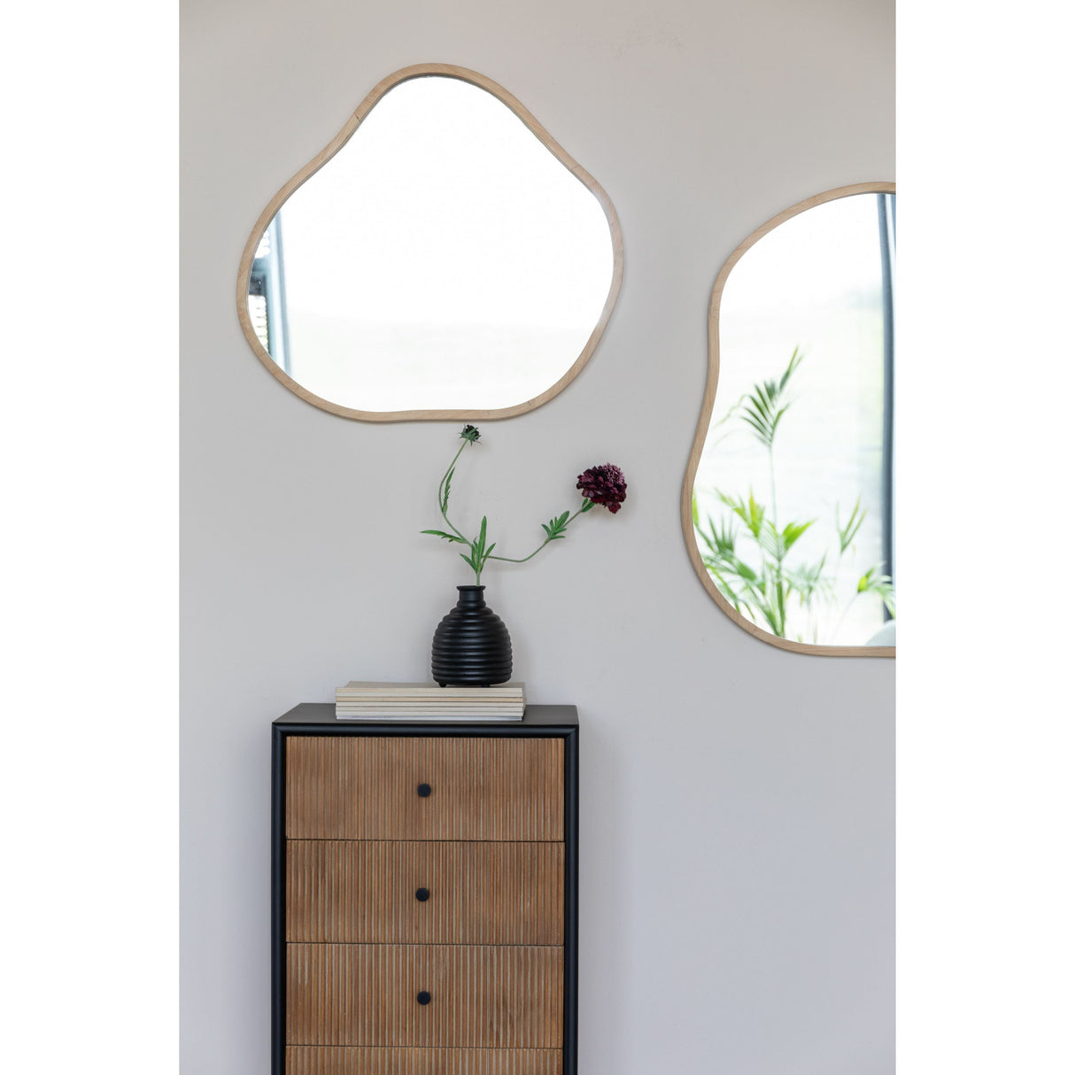 Modern furniture - Bamboo Wood Framed Mirror - www.oroa.com | Oroa.com