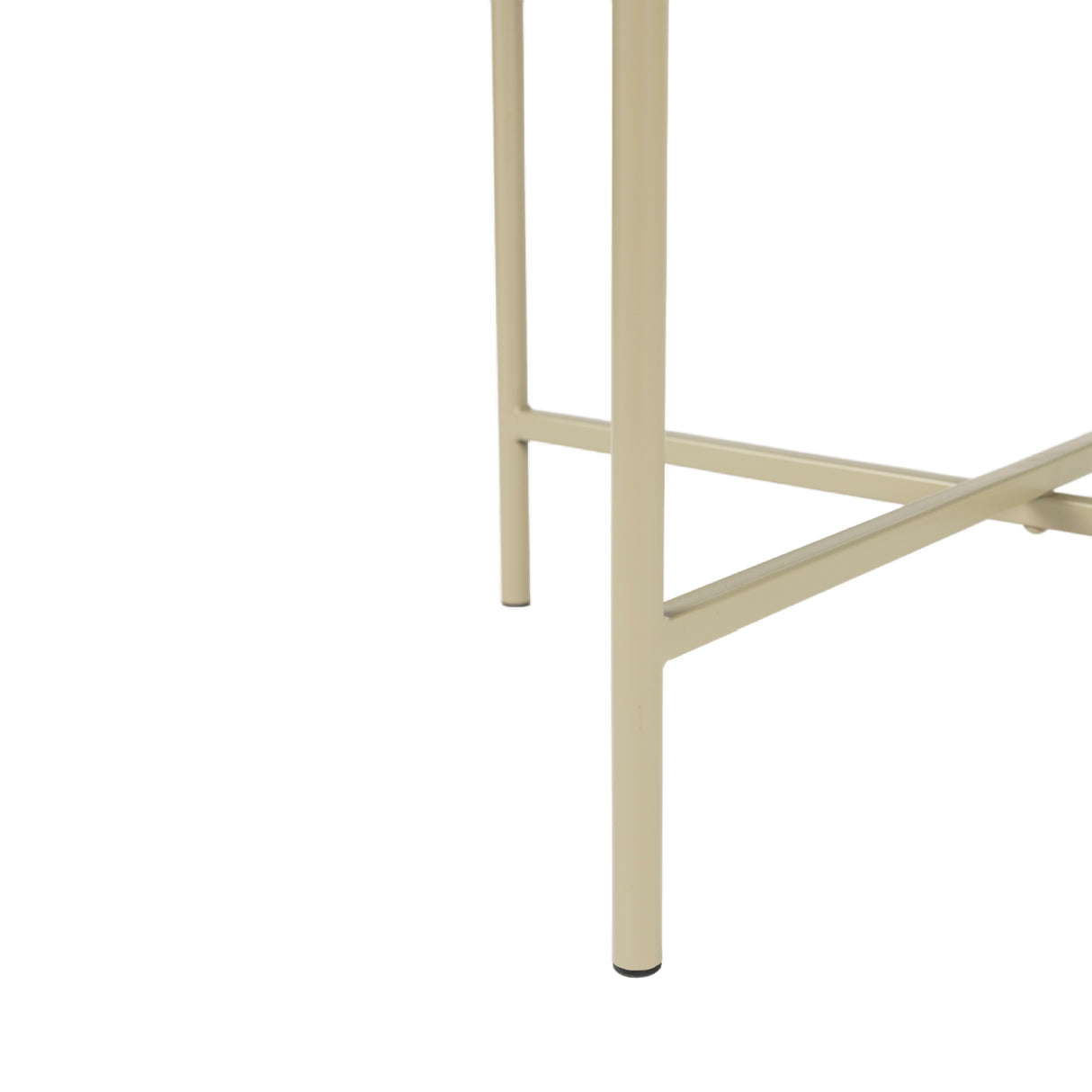 Modern furniture - Round Beige Marble Side Table - www.oroa.com | Oroa.com