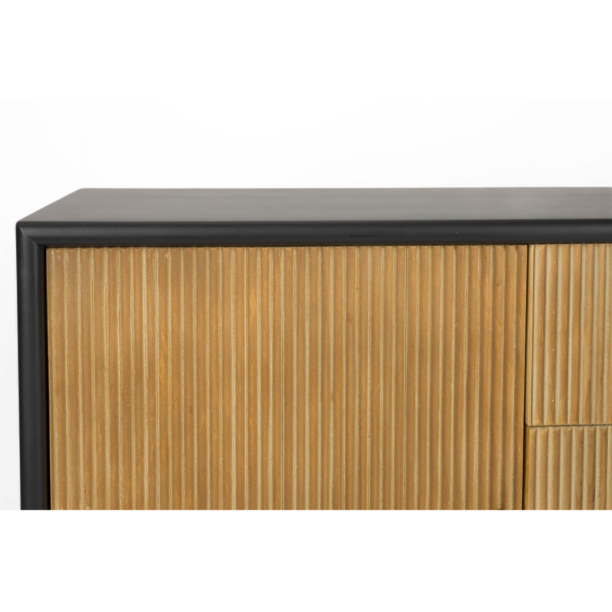 Modern furniture - Pine Wood Fluted Sideboard - www.oroa.com | Oroa.com