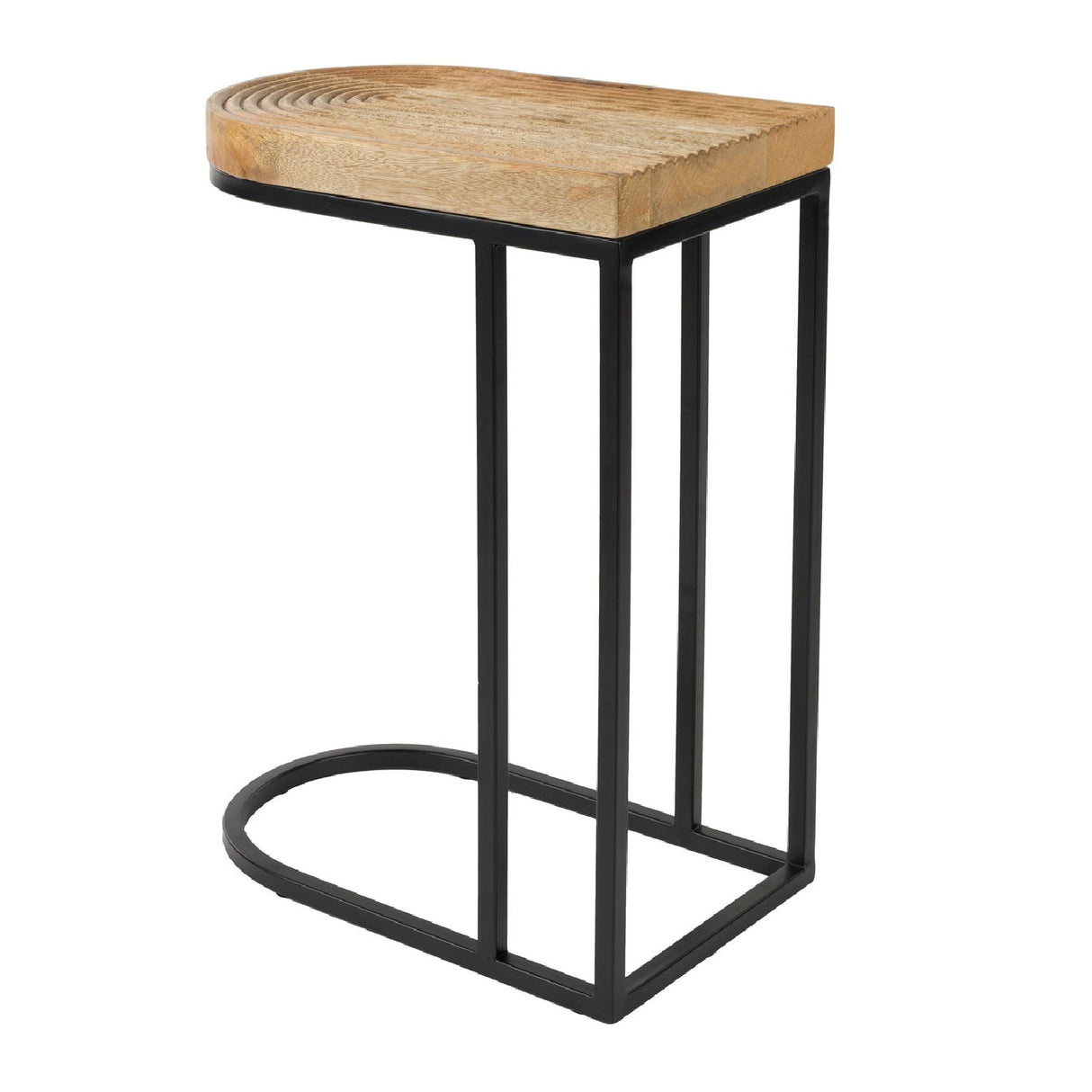 Modern furniture - Natural Mango Wood Side Table - www.oroa.com | Oroa.com