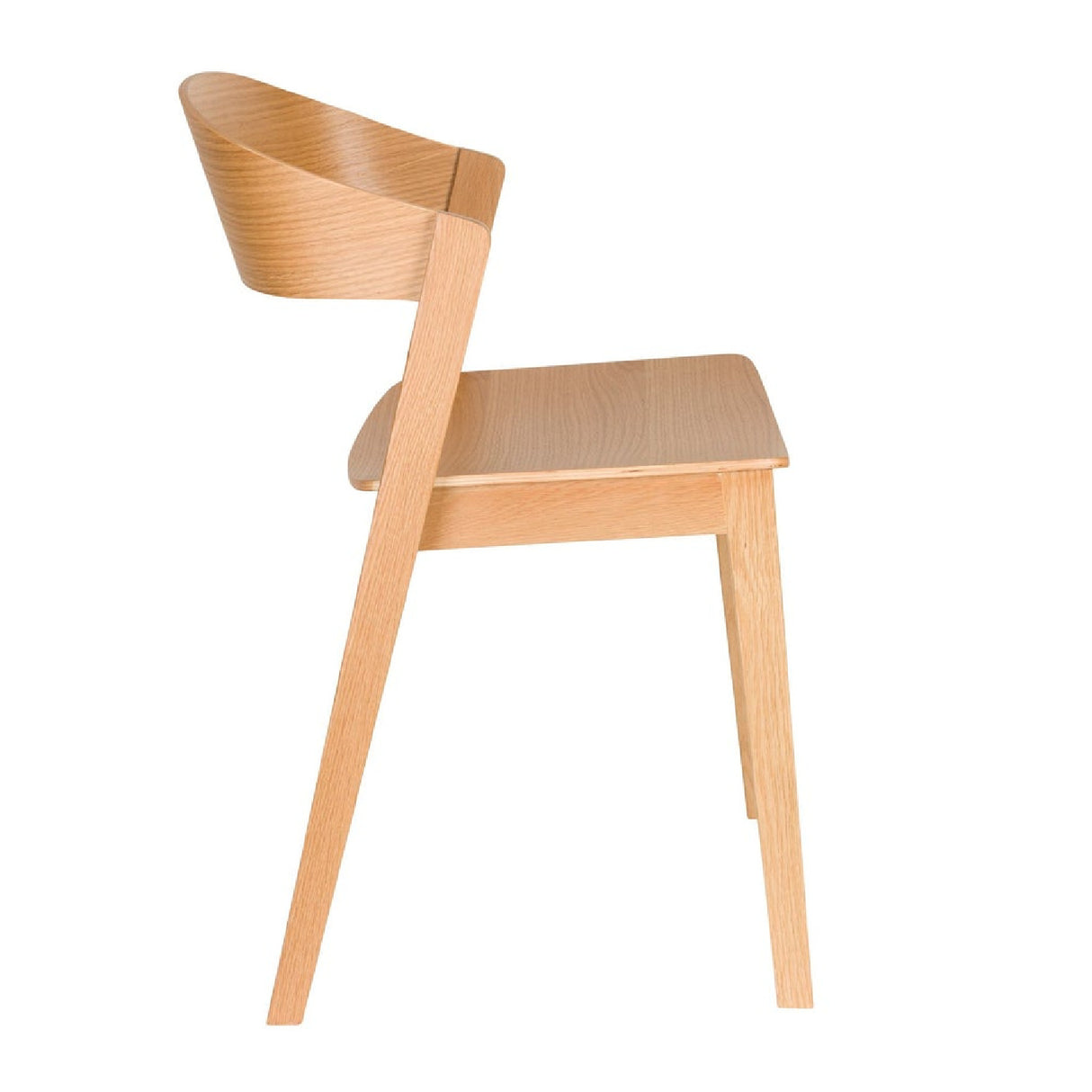 Modern European furniture - Oak Wood Dining Chairs (2) - www.oroa.com | Oroa.com