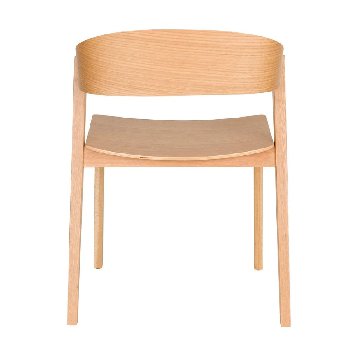 Modern European furniture - Oak Wood Dining Chairs (2) - www.oroa.com | Oroa.com