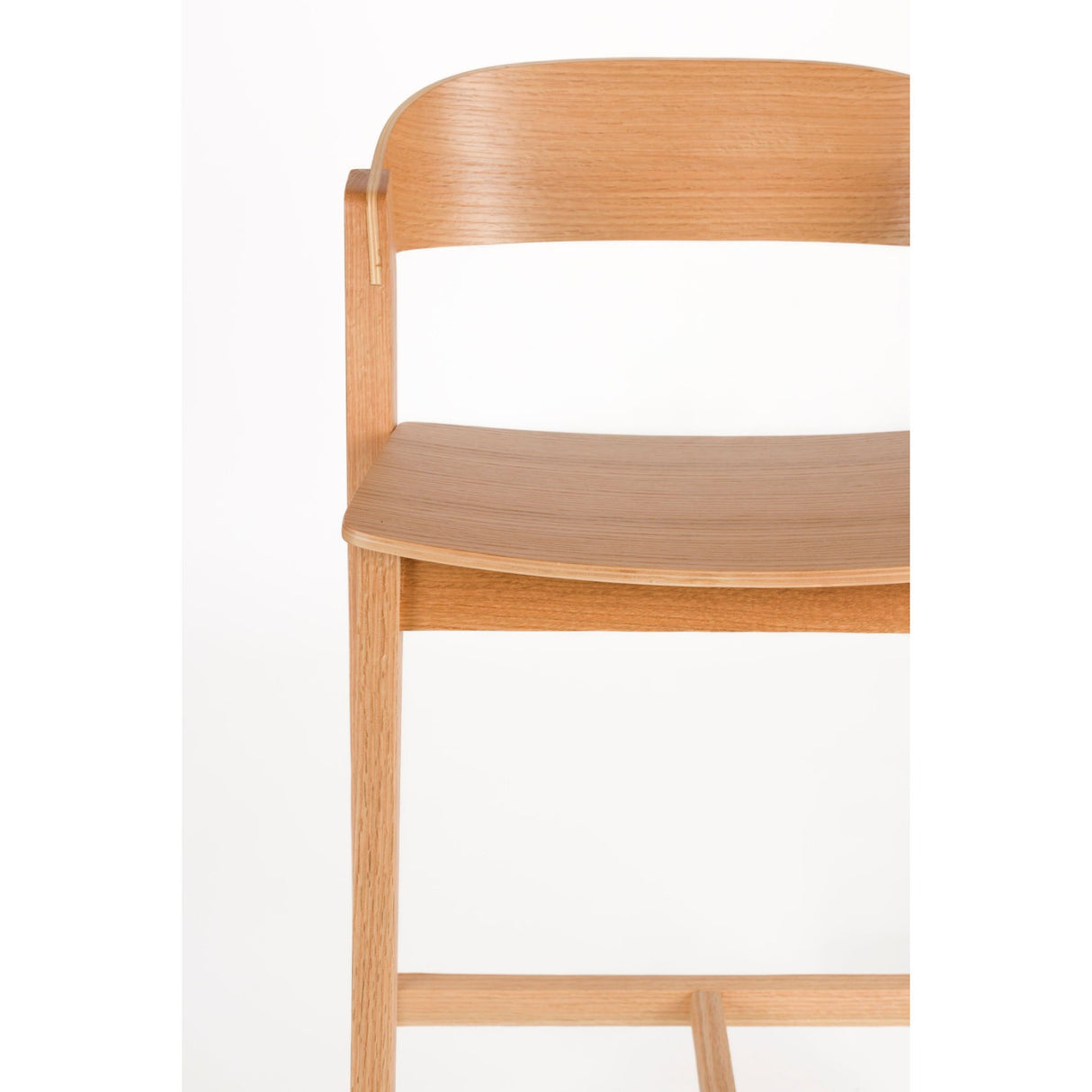 Modern European furniture - Oak Wood Bar Stool - www.oroa.com | Oroa.com