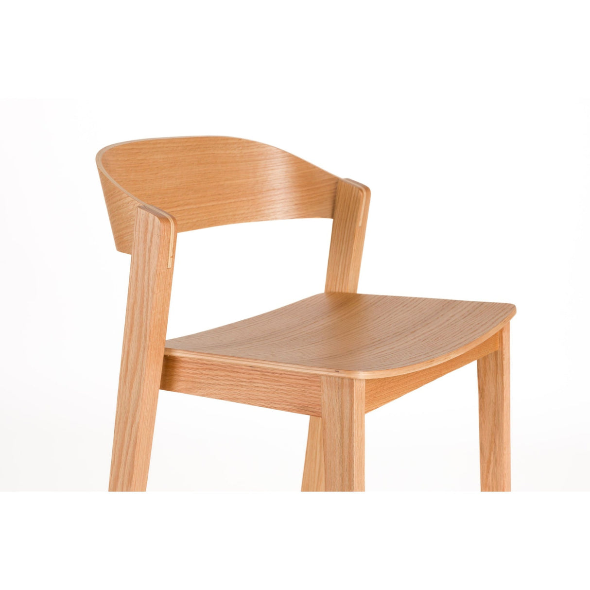 Modern European furniture - Oak Wood Bar Stool - www.oroa.com | Oroa.com