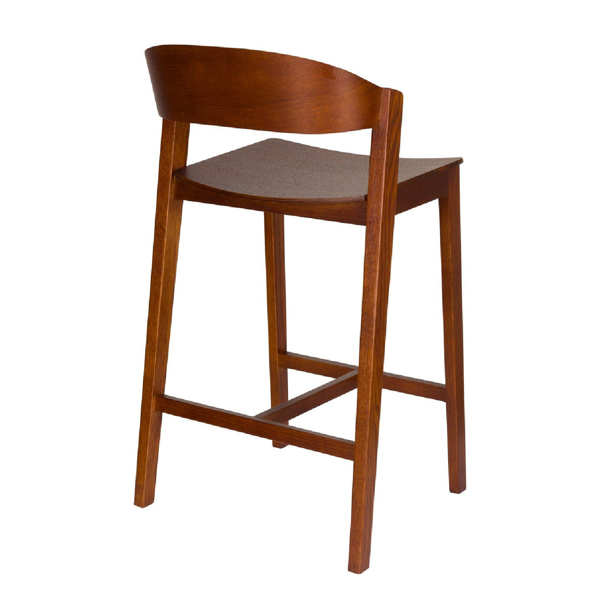 Modern European furniture - Oak Wood Bar Stool - www.oroa.com | Oroa.com