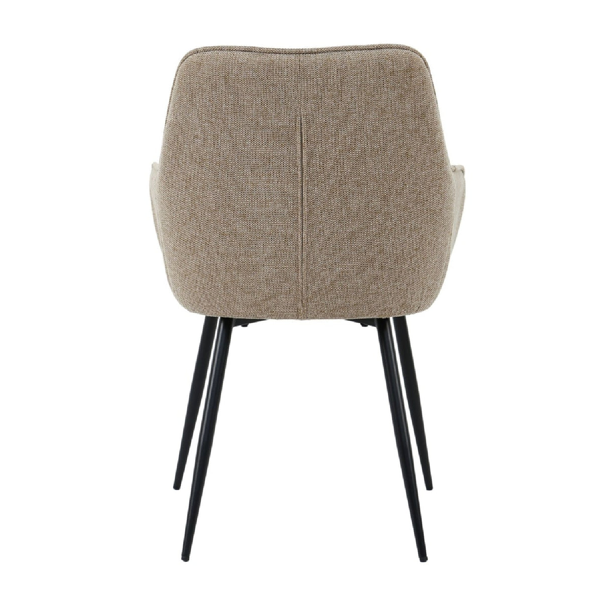 Modern European furniture - Vertical-Channeled Back Dining Armchairs (2) - www.oroa.com | Oroa.com