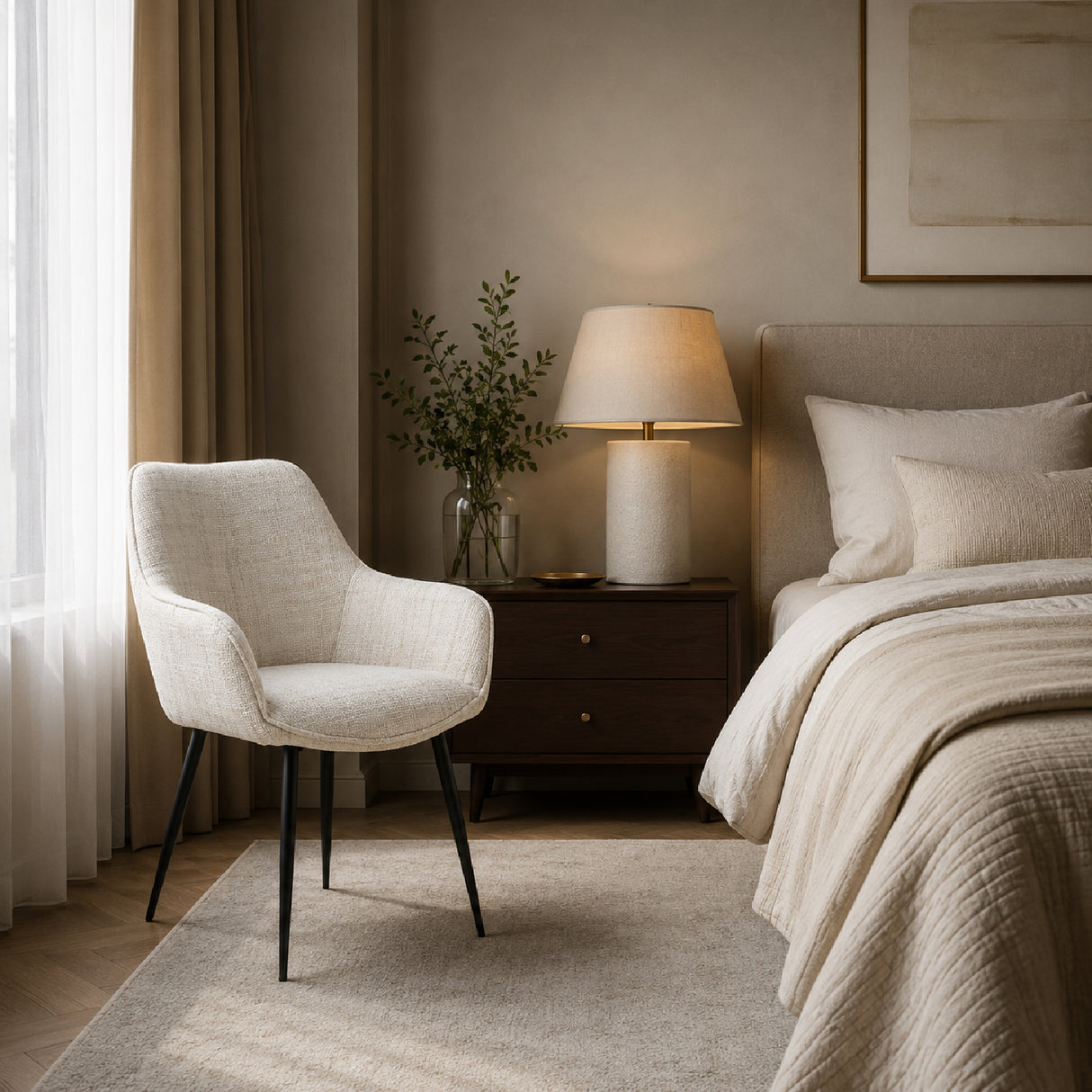 Modern furniture - Fabric Accent Armchairs (2) - www.oroa.com | Oroa.com