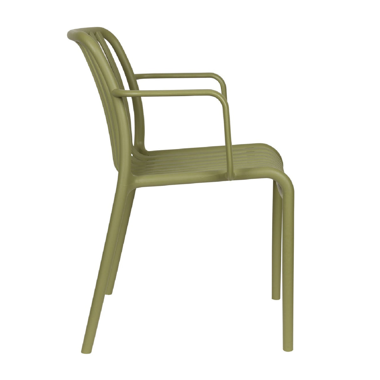Modern European furniture - Colored Stackable Outdoor Dining Armchairs (4) - www.oroa.com | Oroa.com