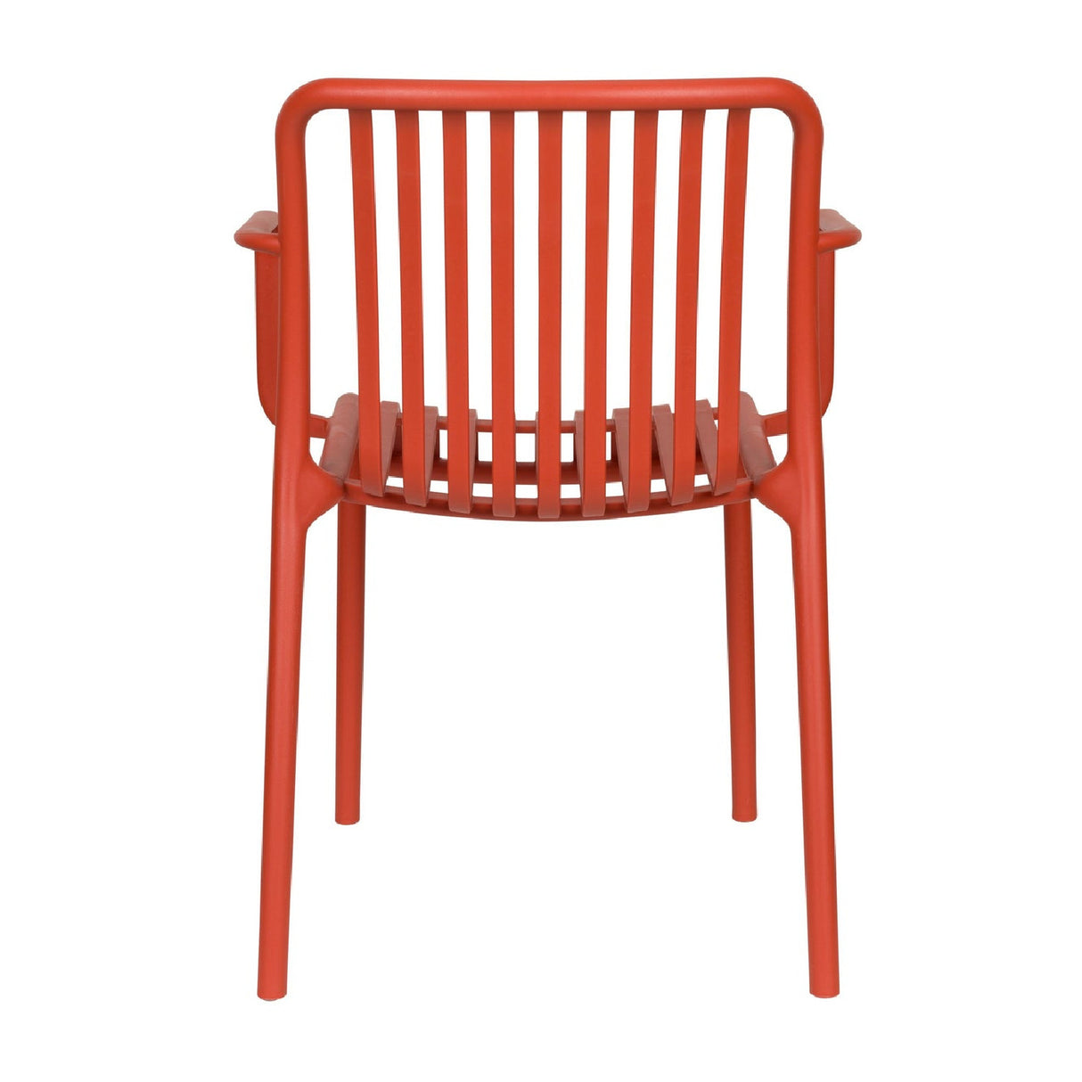 Modern European furniture - Colored Stackable Outdoor Dining Armchairs (4) - www.oroa.com | Oroa.com