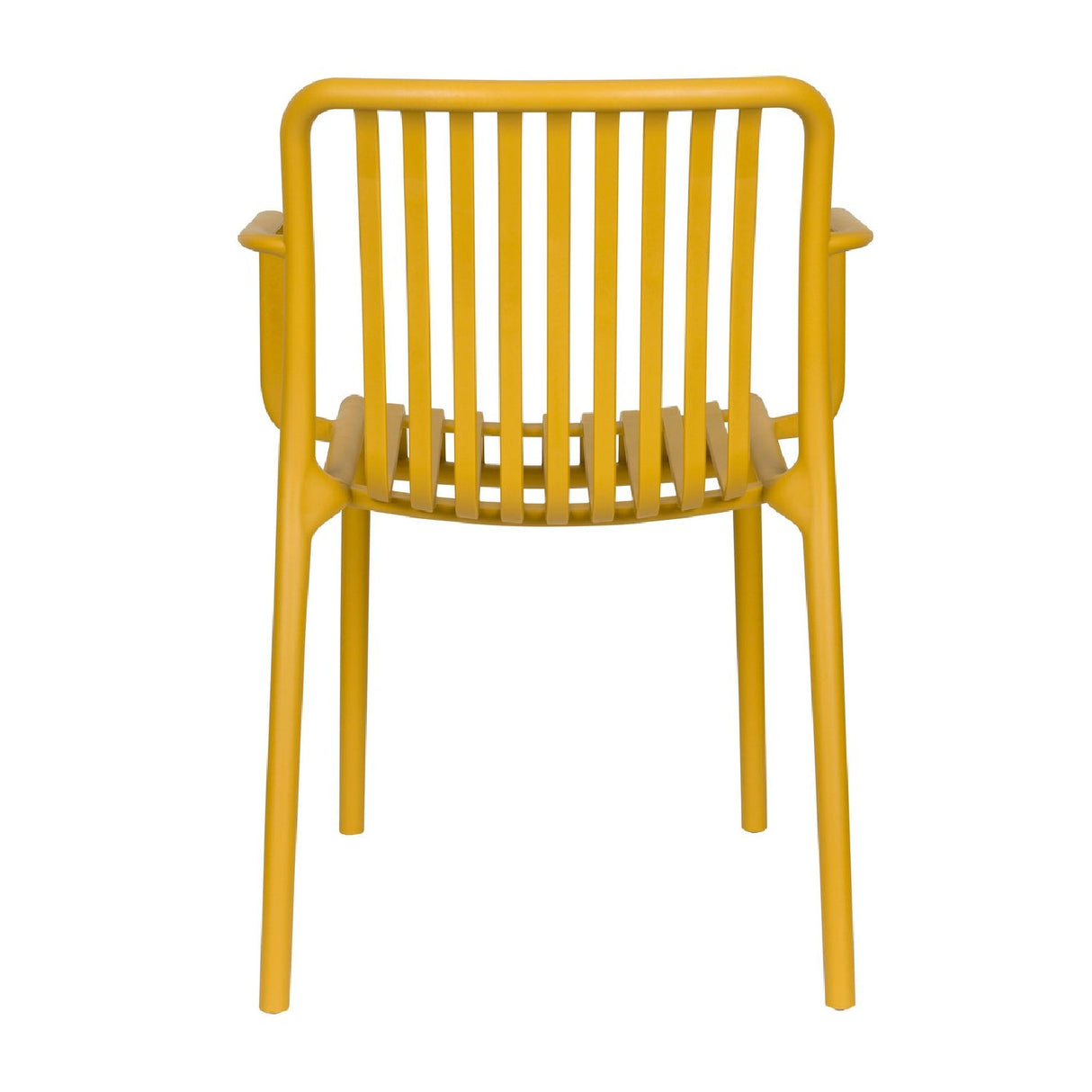 Modern European furniture - Colored Stackable Outdoor Dining Armchairs (4) - www.oroa.com | Oroa.com