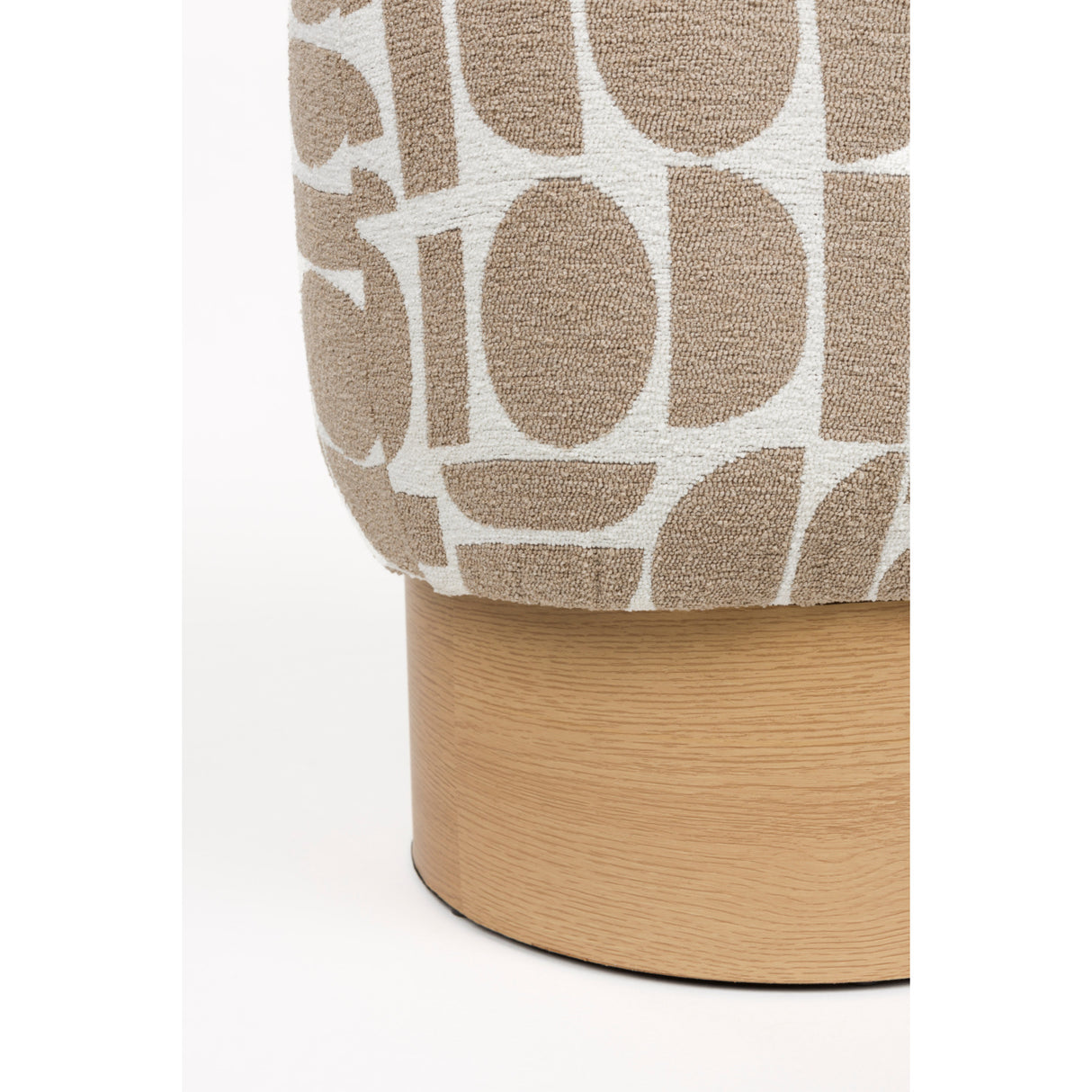 Modern furniture - Patterned Fabric Stool - www.oroa.com | Oroa.com