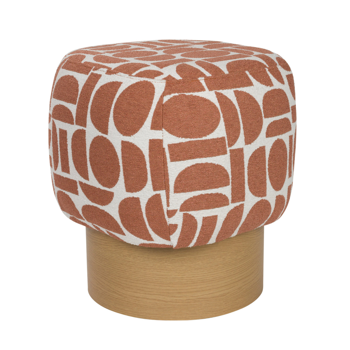 Modern furniture - Patterned Fabric Stool - www.oroa.com | Oroa.com